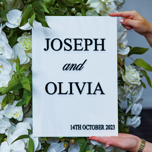 Wedding Sign