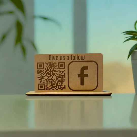 Personalised QR Code Sign With Sign