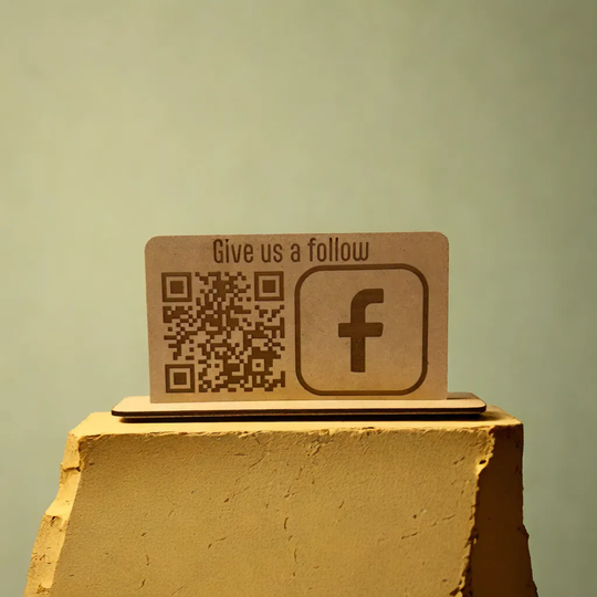 Personalised QR Code Sign With Sign