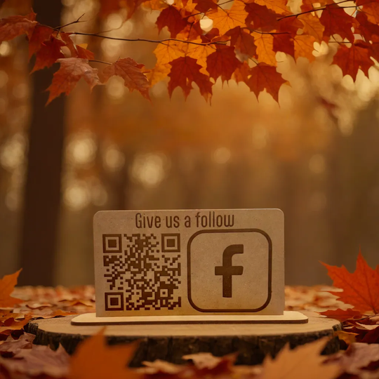 Personalised QR Code Sign With Sign