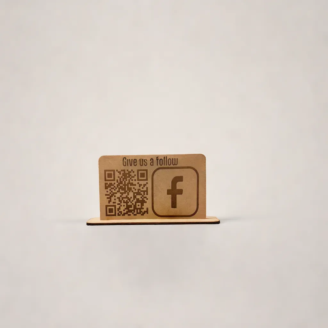 Personalised QR Code Sign With Sign