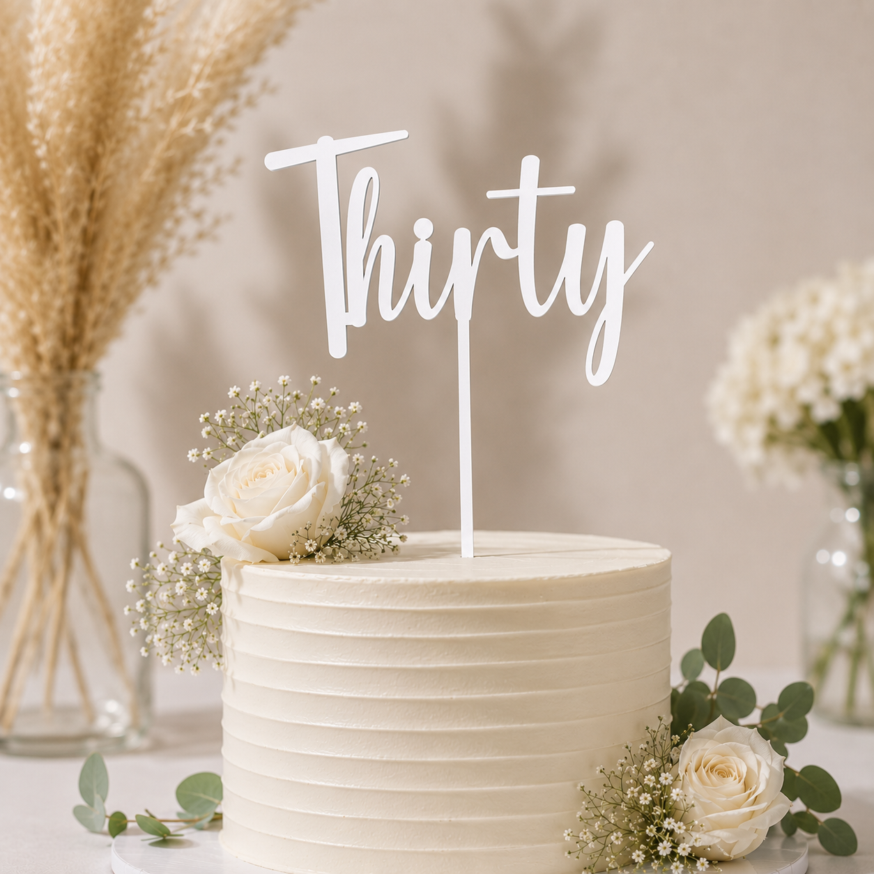 Thirty Cake Topper
