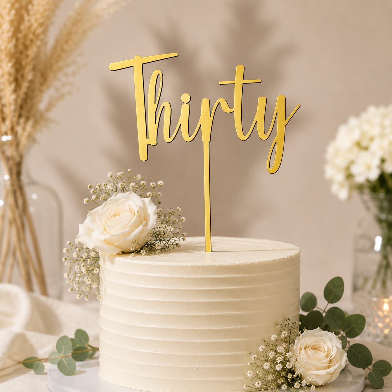Thirty Cake Topper