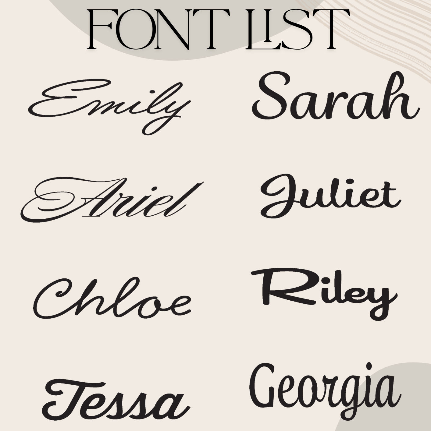 Personalised Wooden Place Names