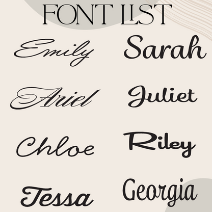 Personalised Wooden Place Names