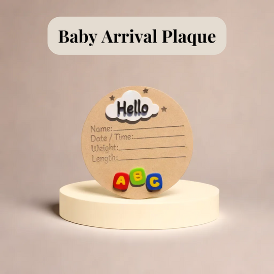 Baby Arrival Plaque