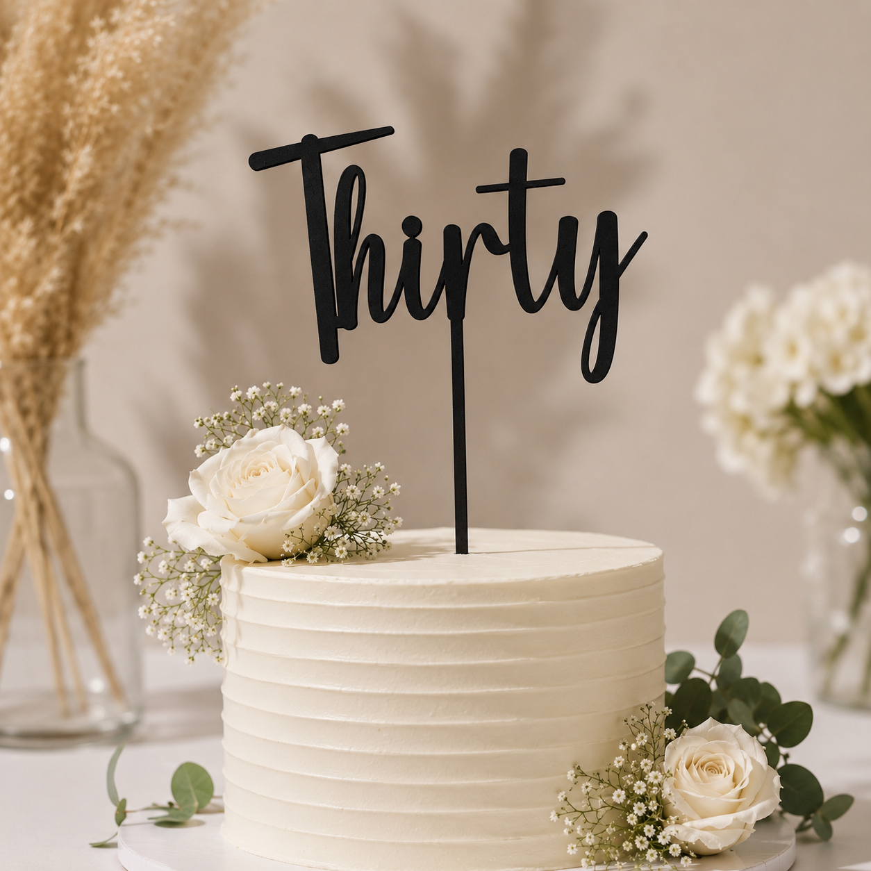 Thirty Cake Topper