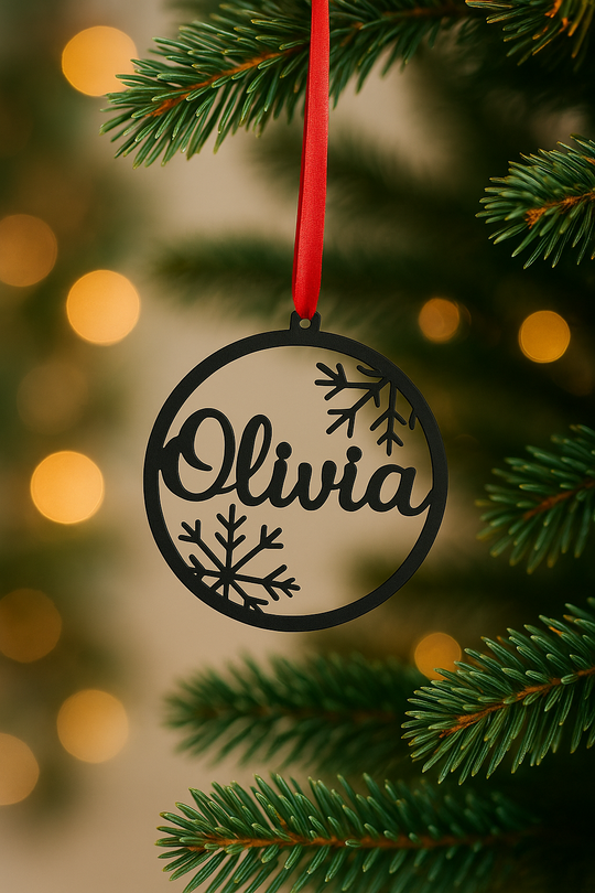 Personalised Christmas bauble