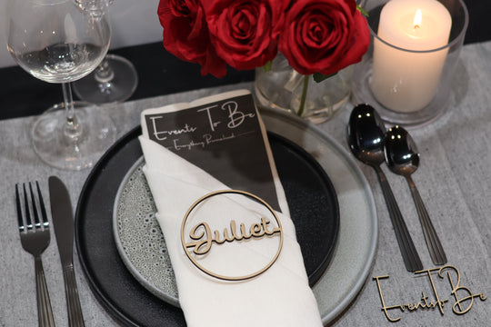 MDF Wedding Placenames | Wedding Table Decor