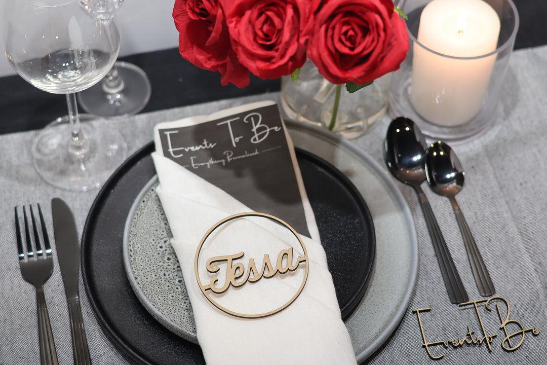 MDF Wedding Placenames | Wedding Table Decor