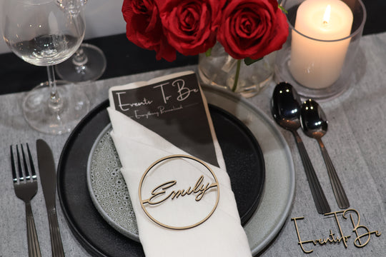 MDF Wedding Placenames | Wedding Table Decor