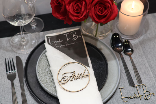 MDF Wedding Placenames | Wedding Table Decor