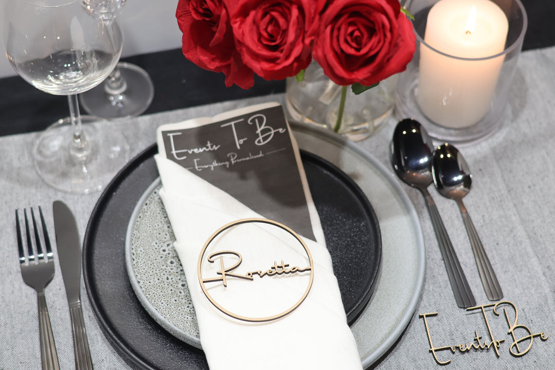 MDF Wedding Placenames | Wedding Table Decor