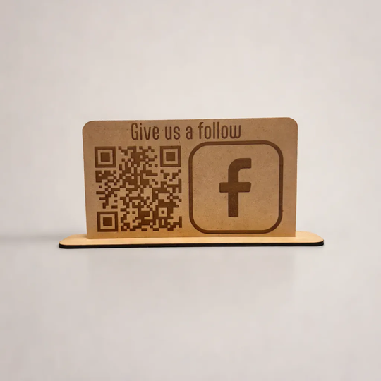 Personalised QR Code Sign With Sign