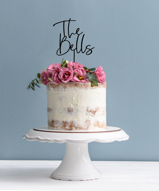 Personalised Wedding Cake Topper