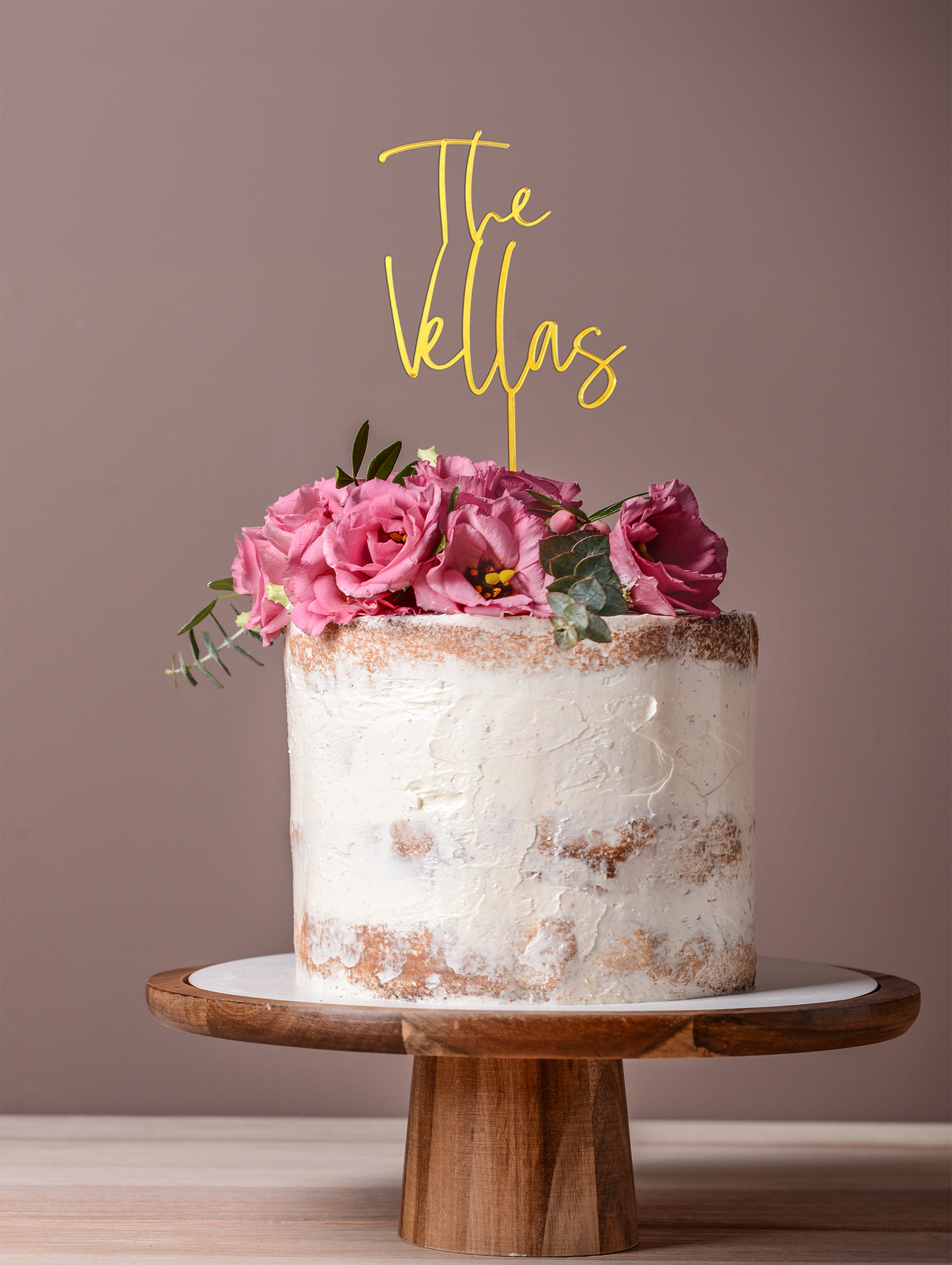 Personalised Wedding Cake Topper