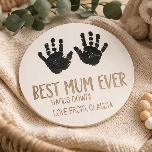 Mothers Day Gift From Daughter | Mothers Day Gift From Son | Gift For Mum | Gift For Mom | Personalised Mothers Day Gift | Baby Sign Plaque