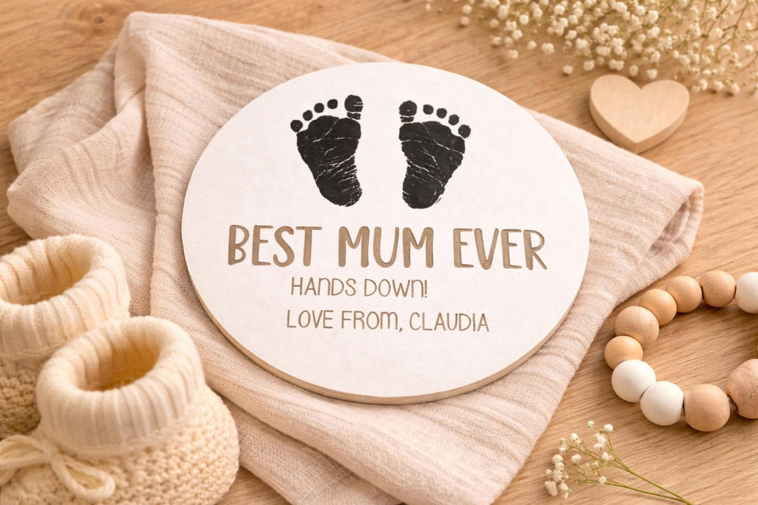 Mothers Day Gift From Daughter | Mothers Day Gift From Son | Gift For Mum | Gift For Mom | Personalised Mothers Day Gift | Baby Sign Plaque