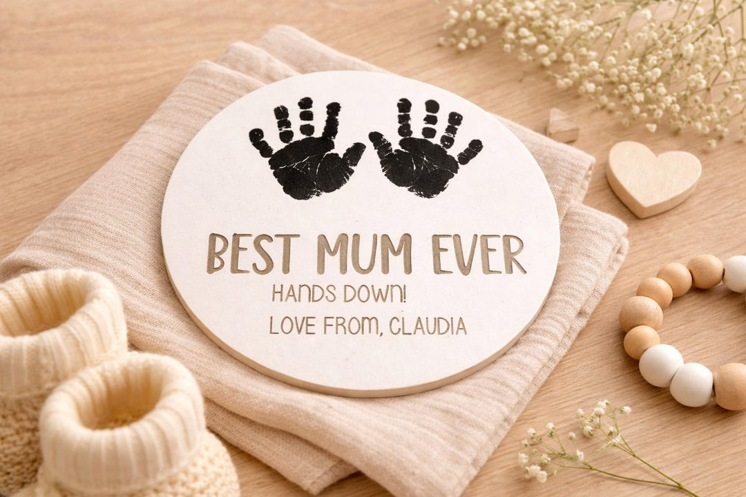 Mothers Day Gift From Daughter | Mothers Day Gift From Son | Gift For Mum | Gift For Mom | Personalised Mothers Day Gift | Baby Sign Plaque