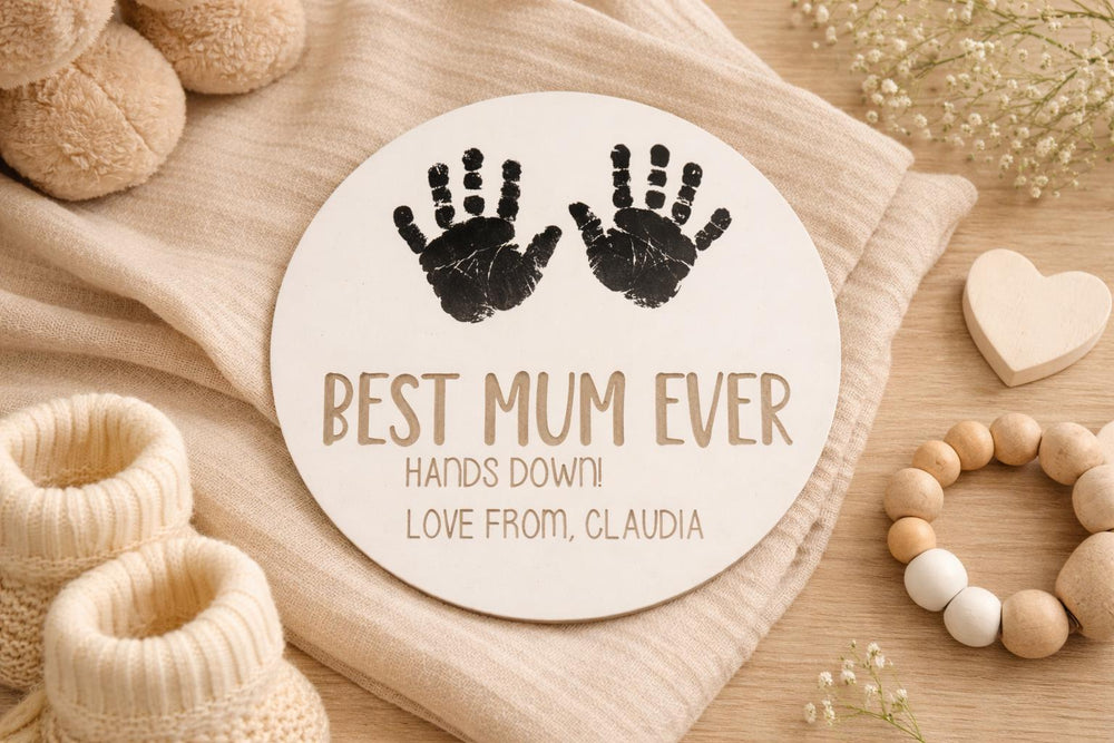 Mothers Day Gift From Daughter | Mothers Day Gift From Son | Gift For Mum | Gift For Mom | Personalised Mothers Day Gift | Baby Sign Plaque