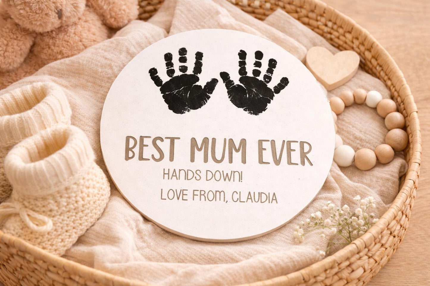 Mothers Day Gift From Daughter | Mothers Day Gift From Son | Gift For Mum | Gift For Mom | Personalised Mothers Day Gift | Baby Sign Plaque