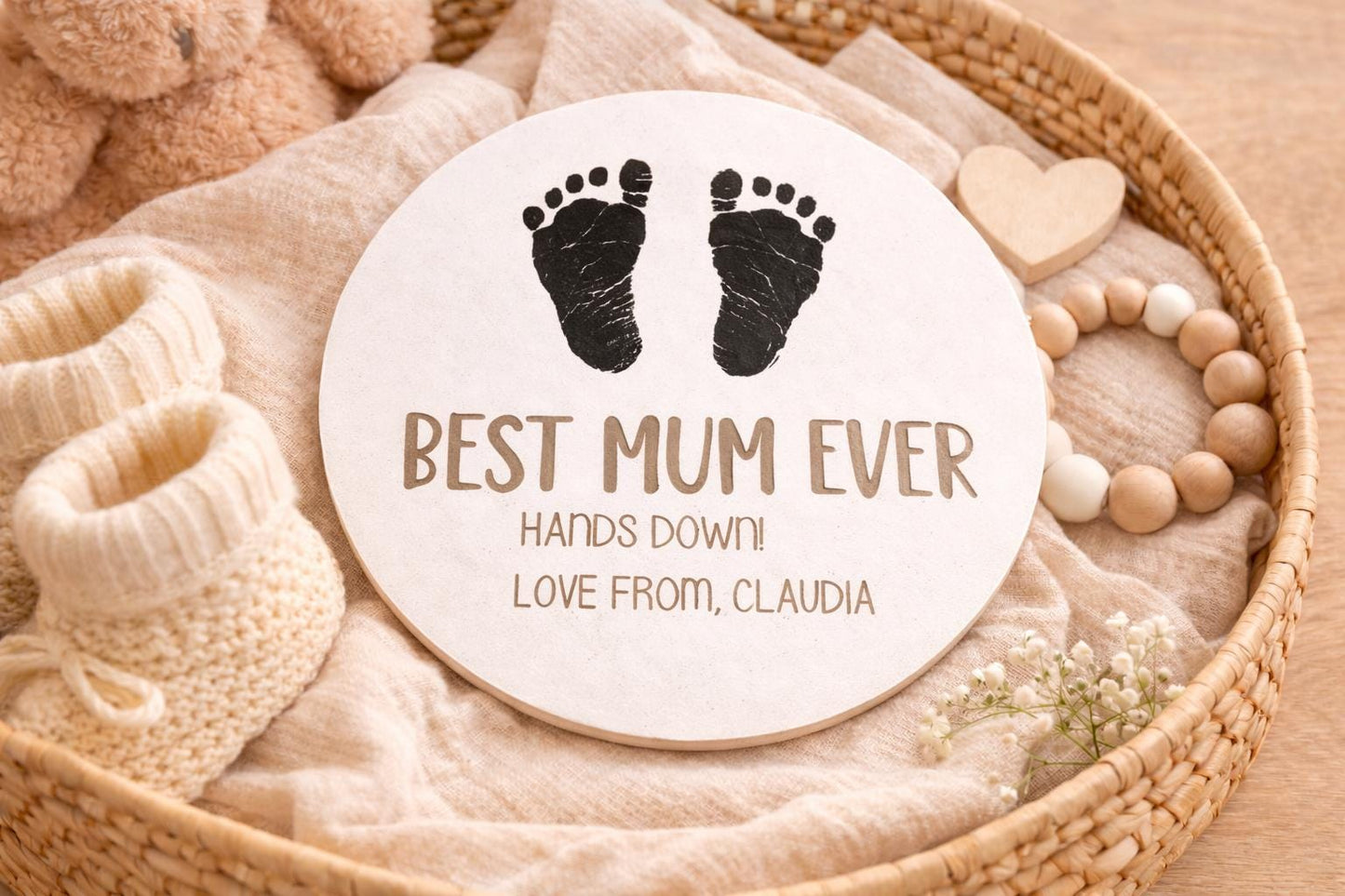 Mothers Day Gift From Daughter | Mothers Day Gift From Son | Gift For Mum | Gift For Mom | Personalised Mothers Day Gift | Baby Sign Plaque