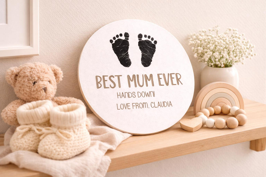 Mothers Day Gift From Daughter | Mothers Day Gift From Son | Gift For Mum | Gift For Mom | Personalised Mothers Day Gift | Baby Sign Plaque