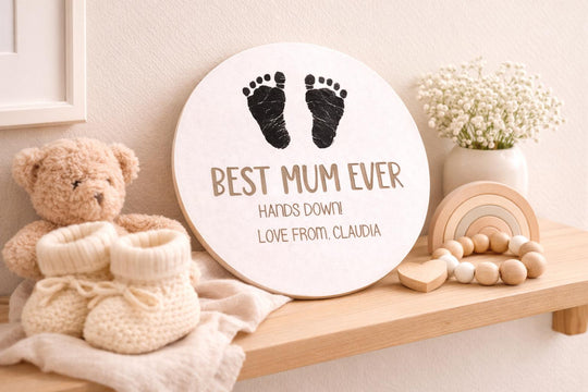 Mothers Day Gift From Daughter | Mothers Day Gift From Son | Gift For Mum | Gift For Mom | Personalised Mothers Day Gift | Baby Sign Plaque