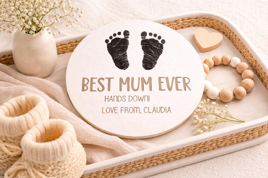 Mothers Day Gift From Daughter | Mothers Day Gift From Son | Gift For Mum | Gift For Mom | Personalised Mothers Day Gift | Baby Sign Plaque