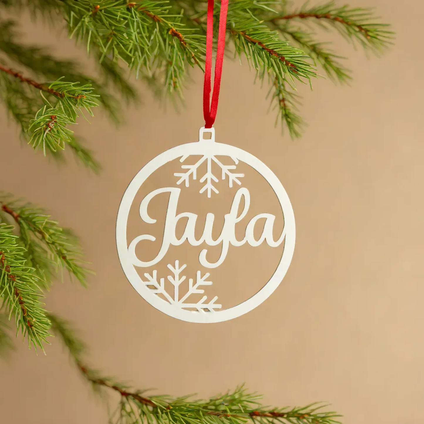 Personalised Christmas bauble