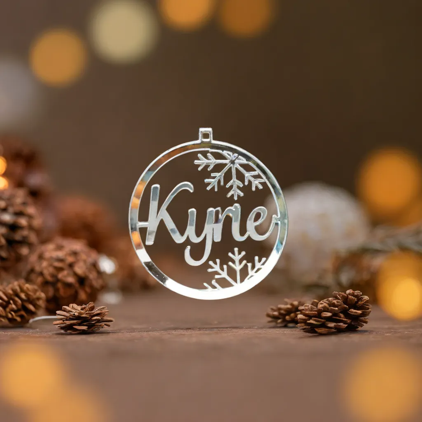 Personalised Christmas bauble