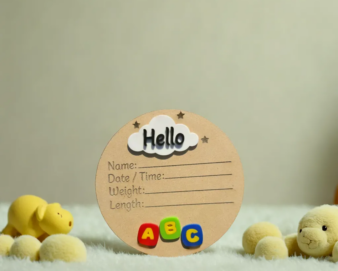 Baby Arrival Plaque