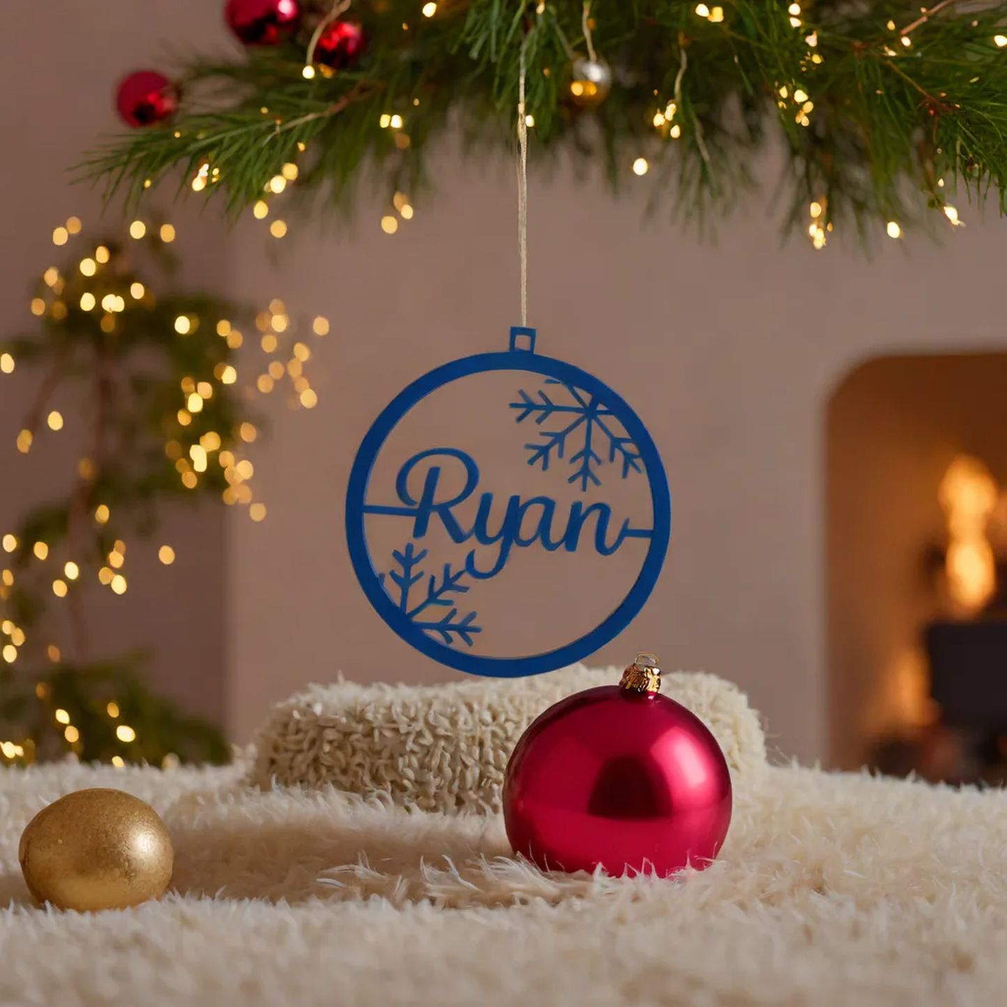 Personalised Christmas bauble