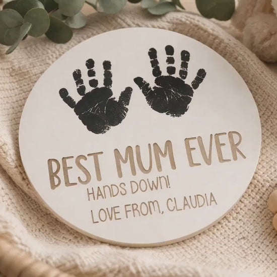 Mothers Day Gift From Daughter | Mothers Day Gift From Son | Gift For Mum | Gift For Mom | Personalised Mothers Day Gift | Baby Sign Plaque