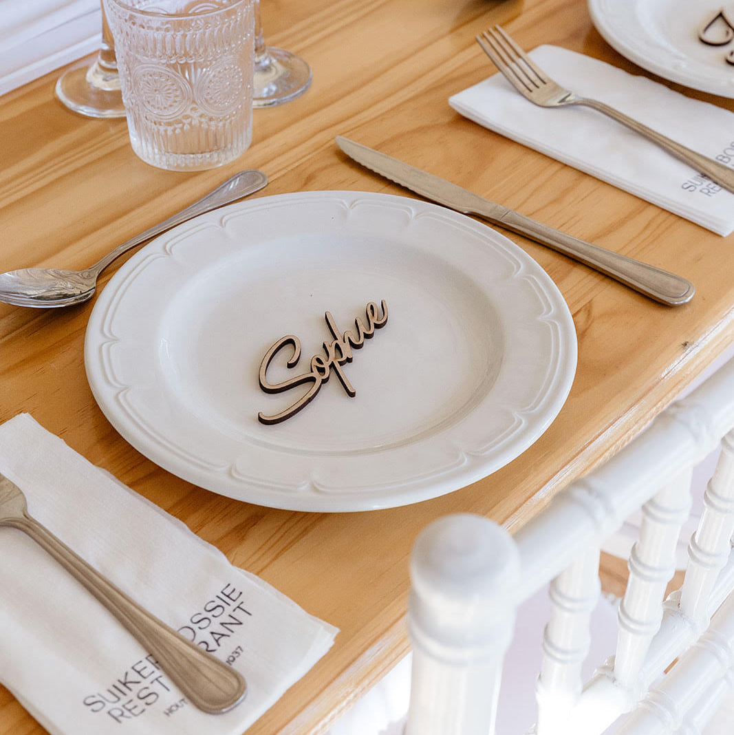 Personalised Wooden Place Names